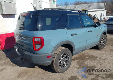 2021 Ford Bronco Sport Badlands from USA, damaged, VIN 3FMCR9D94MRA00553